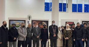 Philadelphia opens the quarterly art exhibition for university studio students on the occasion of the centenary of the establishment of the Jordanian state